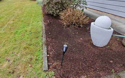 Photo of Tammie H.'s yard after getting landscaping in Skykomish, WA