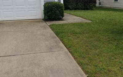 Photo of Pandoria B.'s yard after getting landscaping in Cleveland, NC