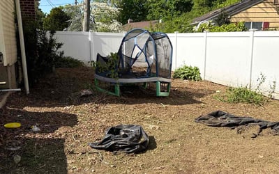 Photo of Joe S.'s yard after getting landscaping in Massapequa, NY
