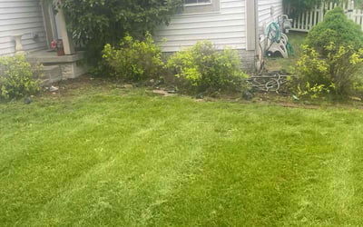 Photo of John H.'s yard after getting landscaping in Groveport, OH