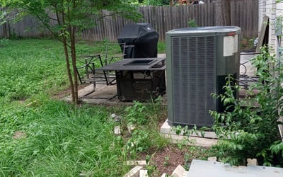 Photo of Julie V.'s yard after getting landscaping in Poth, TX