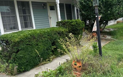 Photo of Amanda J.'s yard after getting landscaping in Curtis Bay, MD