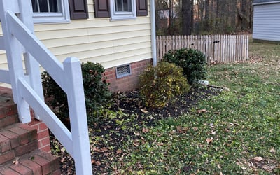 Photo of Karl K.'s yard after getting landscaping in Corbin, VA