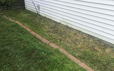 Photo of Deanna W.'s yard after getting landscaping in Elkhorn, NE