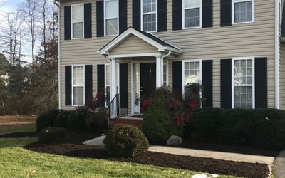 Photo of Austin C.'s yard after getting landscaping in Dewitt, VA