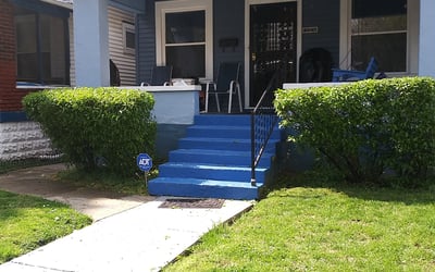 Photo of Andrea M.'s yard after getting landscaping in Floyds Knobs, IN