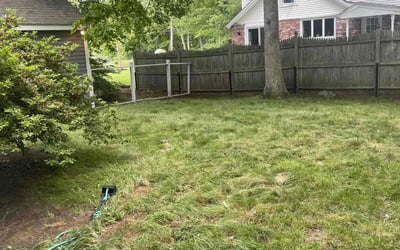 Photo of Ryan S.'s yard after getting landscaping in Derry, NH