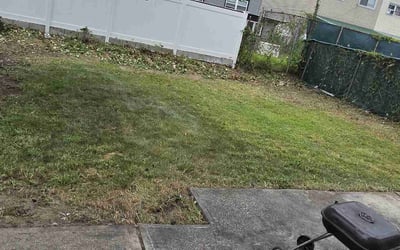 Photo of Jeff H.'s yard after getting landscaping in New City, NY