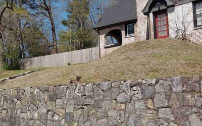 Photo of David K.'s yard after getting landscaping in Birmingham, AL