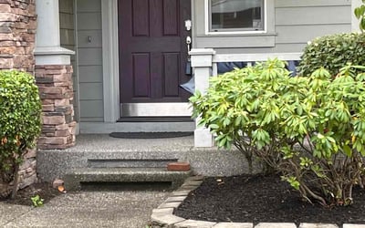 Photo of Carla F.'s yard after getting landscaping in Eatonville, WA