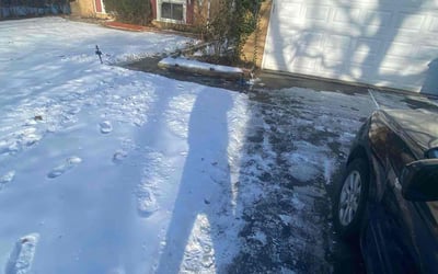 Photo of Christie P.'s yard after getting landscaping in Ann Arbor, MI