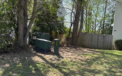 Photo of Geoff G.'s yard after getting landscaping in Toano, VA