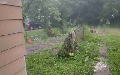 Photo of Charles B.'s yard after getting landscaping in Williamsport, OH