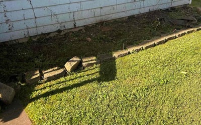 Photo of David M.'s yard after getting landscaping in Austell, GA