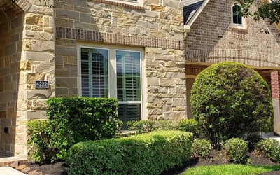 Photo of John P.'s yard after getting landscaping in Alief, TX
