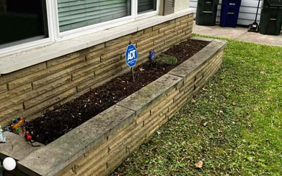 Photo of Cherise O.'s yard after getting landscaping in Edison, OH