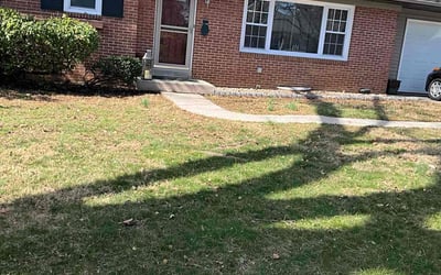 Photo of Alex S.'s yard after getting landscaping in Lancaster, PA