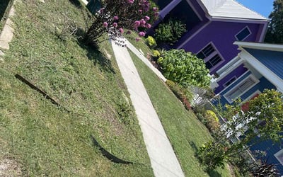 Photo of Heather F.'s yard after getting landscaping in Greensburg, LA