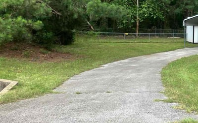 Photo of Ruth C.'s yard after getting landscaping in Lindale, TX