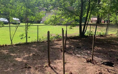 Photo of Michael D.'s yard after getting landscaping in New Kent, VA
