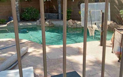 Photo of Jessica G.'s yard after getting landscaping in Kearny, AZ