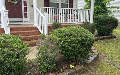 Photo of Michael S.'s yard after getting landscaping in Garner, NC