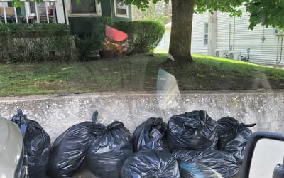Photo of Nicole M.'s yard after getting landscaping in Wilkes Barre, PA