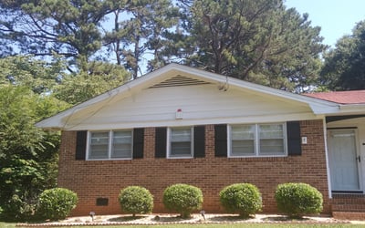 Photo of Tina B.'s yard after getting landscaping in Lebanon, GA