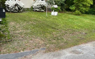 Photo of Mark C.'s yard after getting landscaping in Rochester, NH