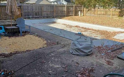 Photo of Michelle J.'s yard after getting landscaping in Charles City, VA