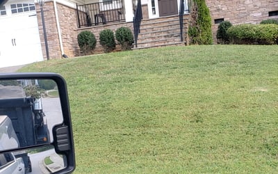 Photo of Mike D.'s yard after getting landscaping in Yale, VA