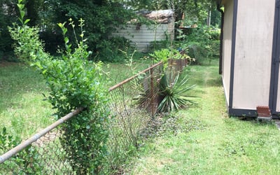 Photo of Robert H.'s yard after getting landscaping in Sussex, VA