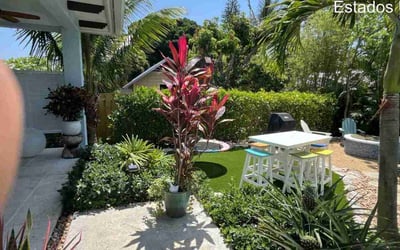 Photo of Linda H.'s yard after getting landscaping in Stuart, FL