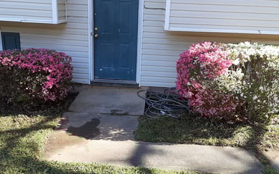 Photo of Erica M.'s yard after getting landscaping in Luthersville, GA