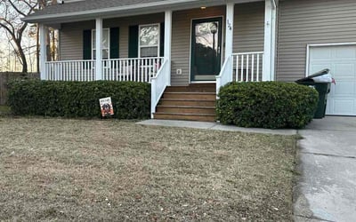 Photo of Amanda R.'s yard after getting landscaping in Saint George, SC