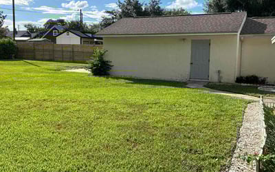 Photo of Danielle S.'s yard after getting landscaping in Balm, FL
