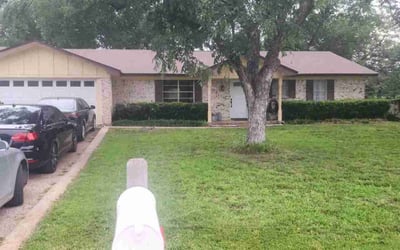 Photo of Amber G.'s yard after getting landscaping in Forth Worth, TX