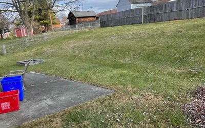 Photo of Brian E.'s yard after getting landscaping in Piqua, OH