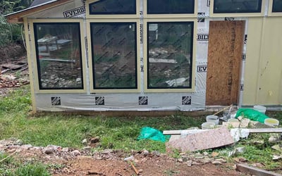 Photo of Ruth C.'s yard after getting tree care in Rex, GA