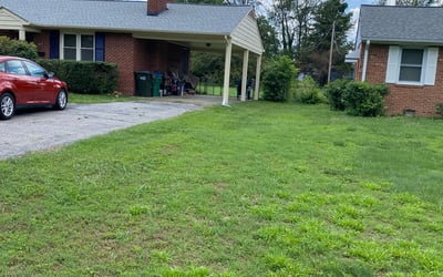 Photo of Debra P.'s yard after getting landscaping in Crozier, VA