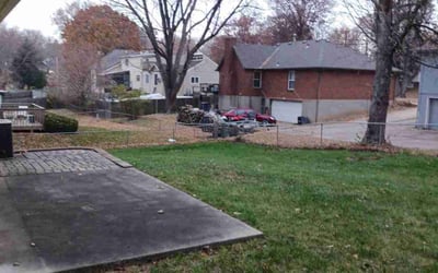 Photo of Linda S.'s yard after getting landscaping in Harrisonville, MO