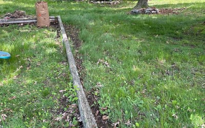 Photo of Nathan H.'s yard after getting landscaping in North Attleboro, MA