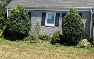 Photo of Chris S.'s yard after getting landscaping in Jefferson, MD
