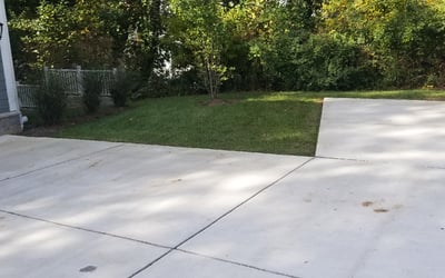 Photo of Chris B.'s yard after getting landscaping in Damascus, MD