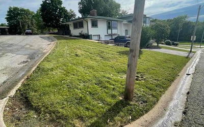 Photo of Matthew C.'s yard after getting landscaping in Holt, MO