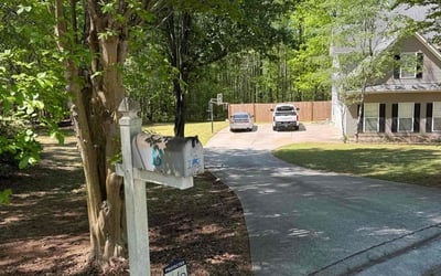 Photo of Justice B.'s yard after getting landscaping in Sharpsburg, GA
