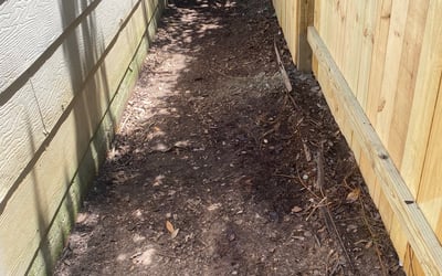 Photo of Joe T.'s yard after getting landscaping in Beasley, TX