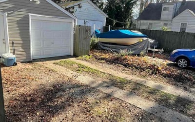 Photo of Natalie C.'s yard after getting landscaping in Cardinal, VA