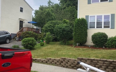 Photo of Ryan G.'s yard after getting landscaping in Athol, MA
