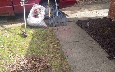 Photo of Karl L.'s yard after getting landscaping in Cleveland, OH